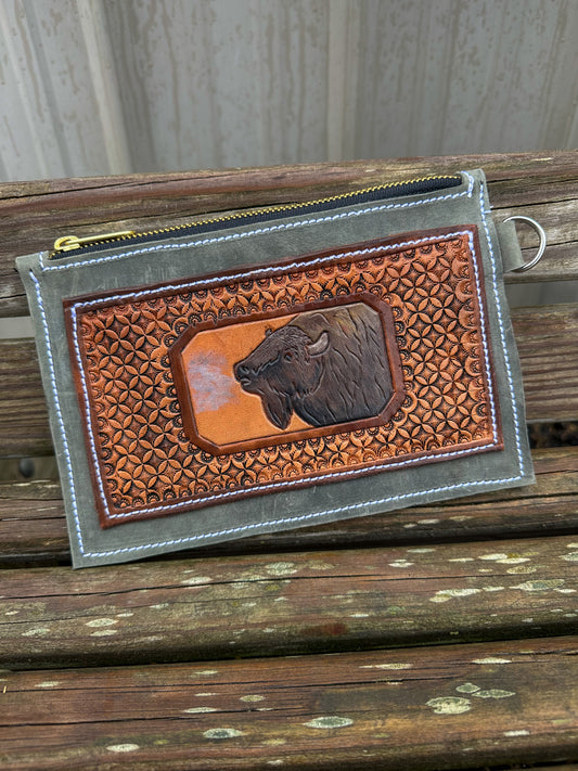 Bellowing Bison Wallet