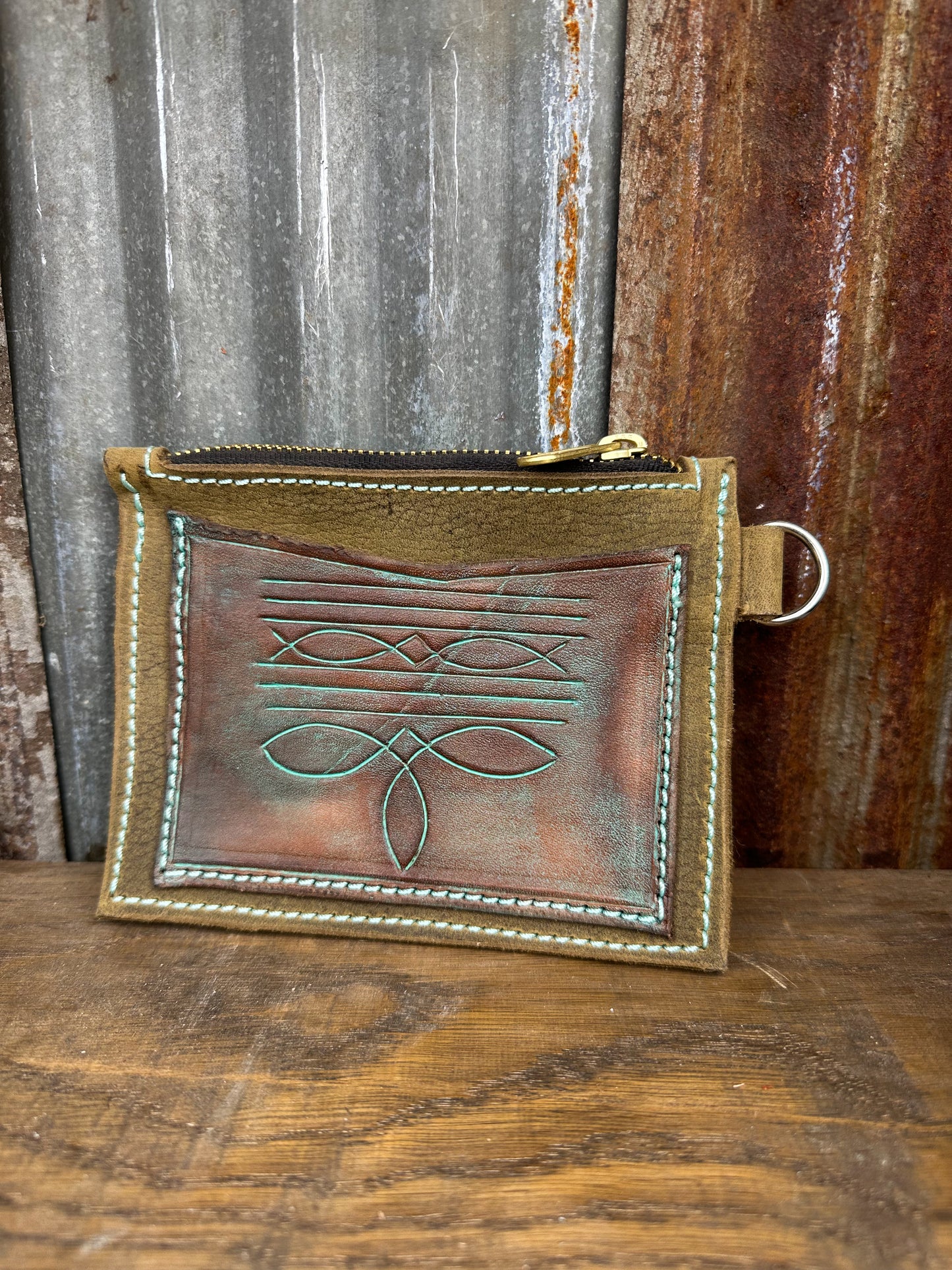 Zippered Card Holder