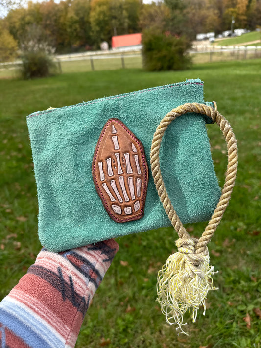 Skeleton Rope Handled Clutch