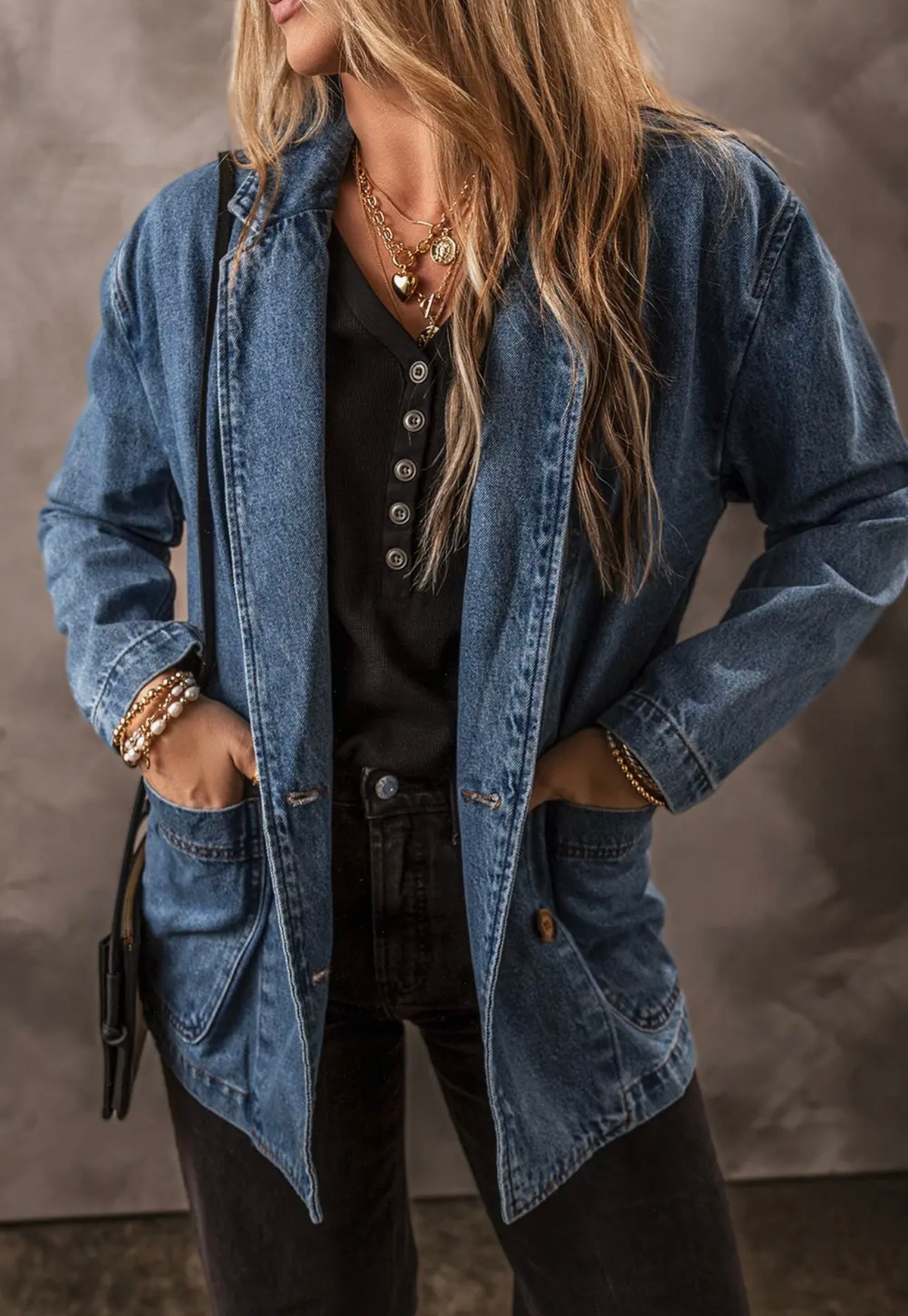 The Dally Denim Blazer